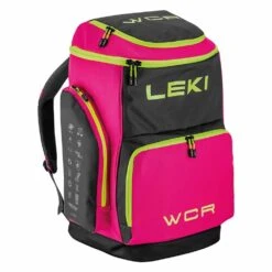 Leki Leki World Cup Race Boot Bag 85L - Neon Pink/Black/Neon Yellow
