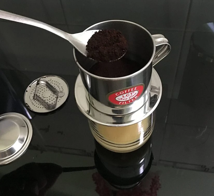 Long Cam Phin Coffee Filter 240 Ml 4 Long Cam Phin Coffee Filter 240 Ml - Image 3