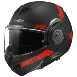 LS2 Advant Bend Matt Black Red-06