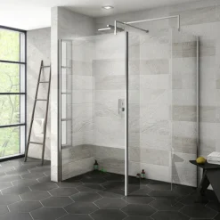 Nova Wet Room Screen - Various Sizes (1850mm High) -Craghoppers shop nv0 new d2