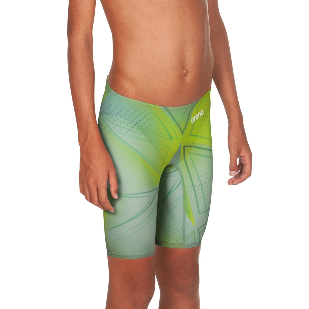 Arena Boys’ Powerskin R-Evo One Jammer – Fina Approved (Green Glass) 5 Arena Boys’ Powerskin R-Evo One Jammer – Fina Approved (Green Glass) - Image 3
