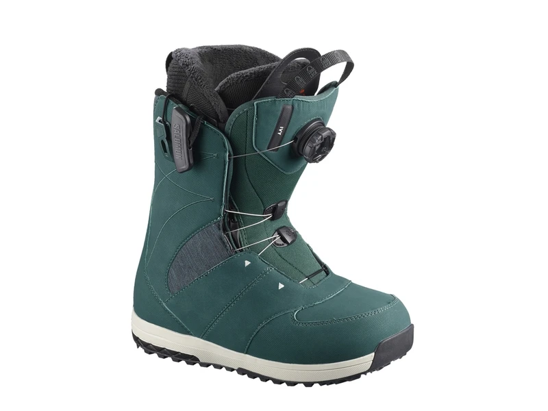Salomon 2019 Ivy Boa SJ Womens Deep Teal Snowboard Boot 1 Salomon 2019 Ivy Boa SJ Womens Deep Teal Snowboard Boot