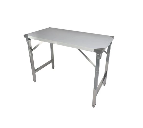 Quattro 1400mm Stainless Steel Foldable Work Trestle Table For Catering Events 7 Quattro 1400mm Stainless Steel Foldable Work Trestle Table For Catering Events - Image 6