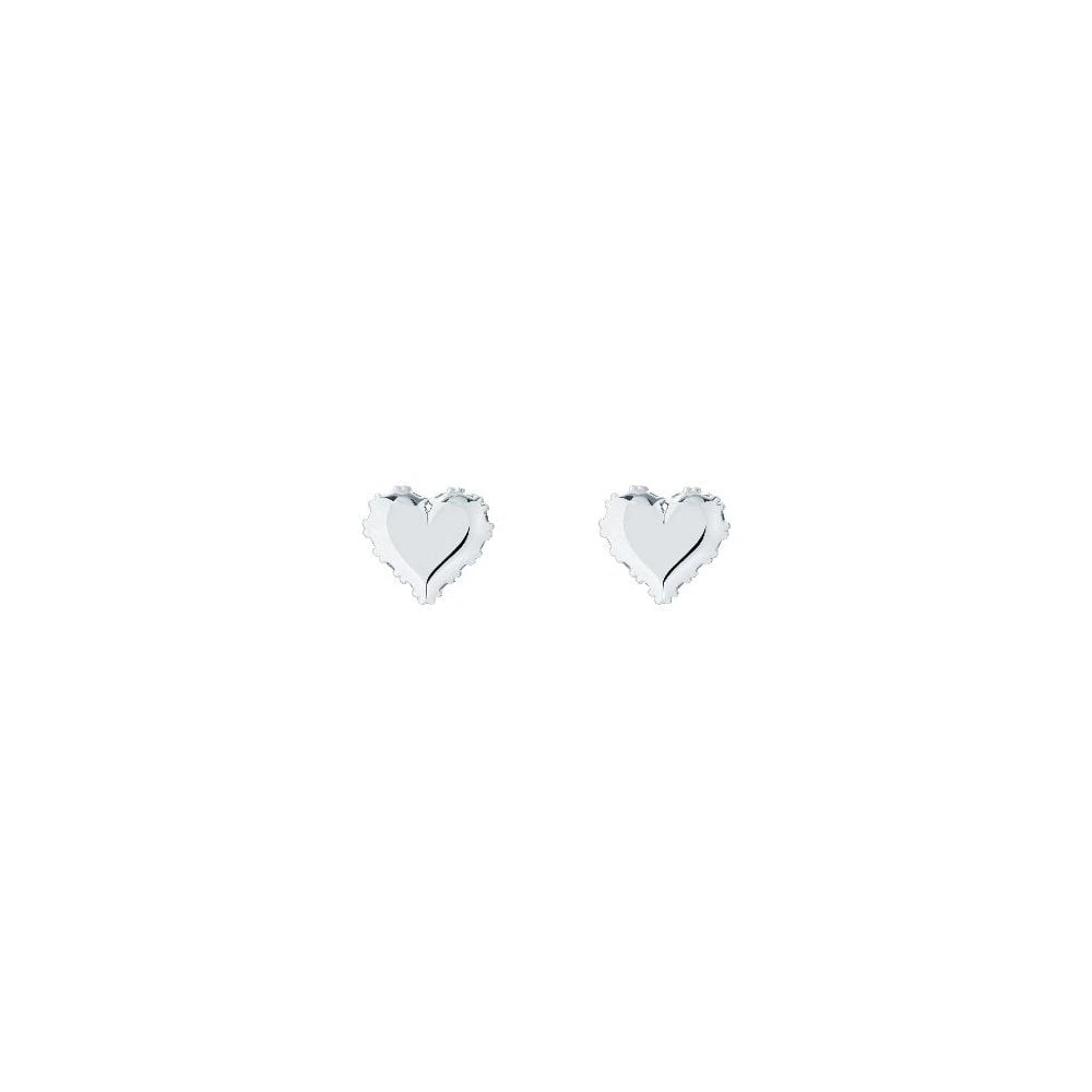 Ted Baker Sersy Silver & Crystal Sparkle Heart Stud Earrings 3 Ted Baker Sersy Silver & Crystal Sparkle Heart Stud Earrings - Image 2