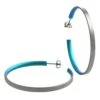 Ti2 Titanium Large Hoop Earrings - Kingfisher Blue 2 Ti2 Titanium Large Hoop Earrings - Kingfisher Blue -Craghoppers shop ti2 titanium large hoop earrings kingfisher blue 31040839