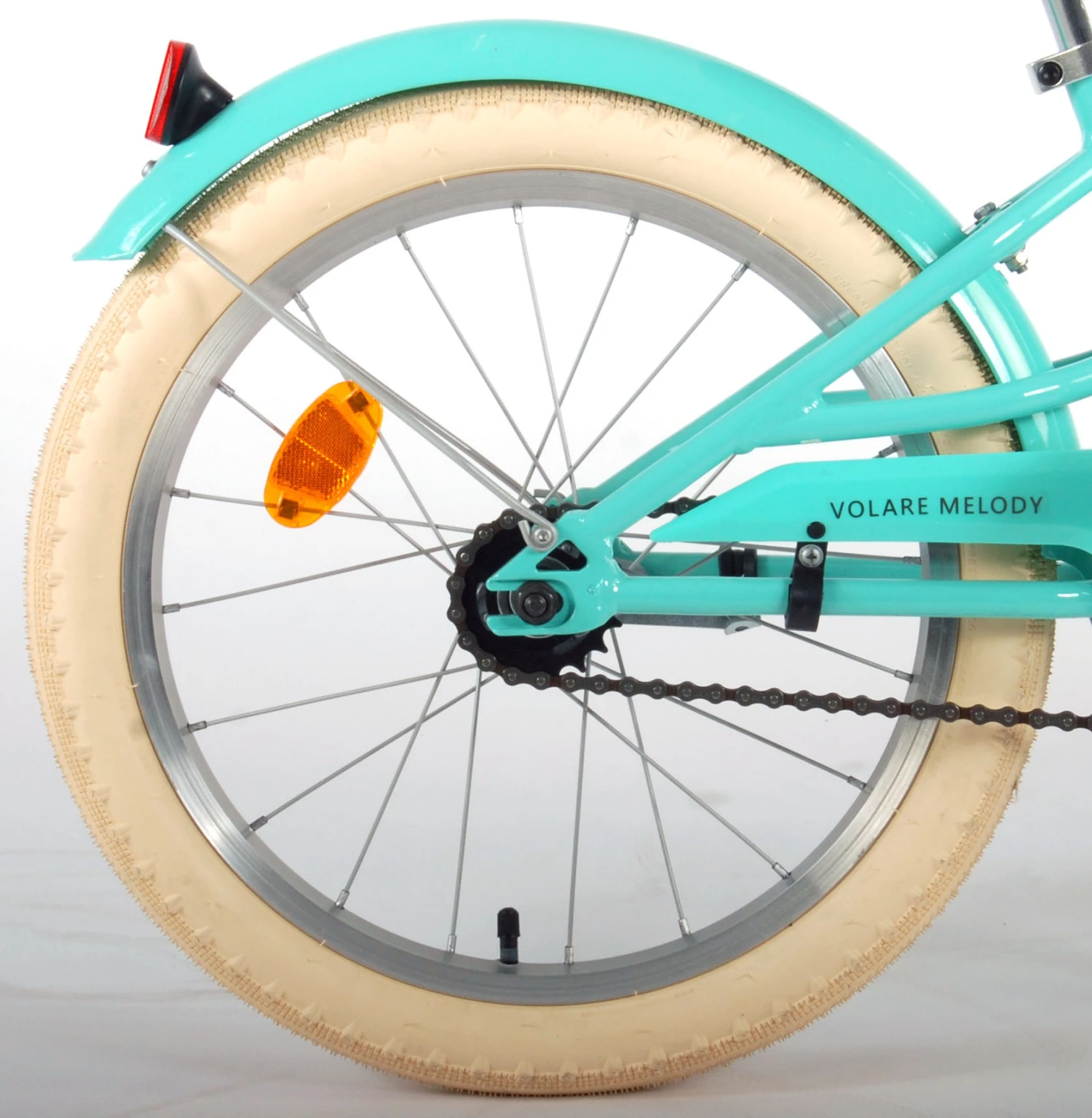 Volare Melody 18 Inch 26 Cm Girls Coaster Brake Turquoise - Image 6