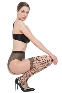Wolford Floral Stocking Effect Tights 14943 -Craghoppers shop wolford floral stocking effect tights 14943 p5376 40738 image